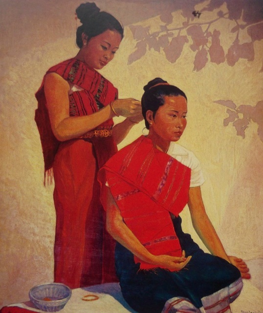 Laos Painting at Explore collection of Laos Painting