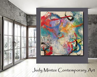 340x270 Large Abstract Painting Etsy - Large Abstract Painting