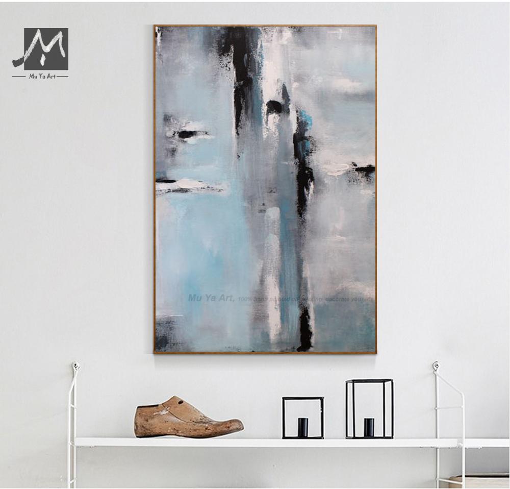 1000x958 2018 Muya Large Abstract Painting Vintage Canvas Art Oil Painting - Large Abstract Painting On Canvas