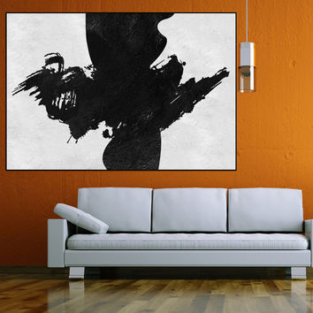 354x354 Large Canvas Painting Wall Art, Large From Artcanvasshop On Etsy - Large Abstract Painting On Canvas