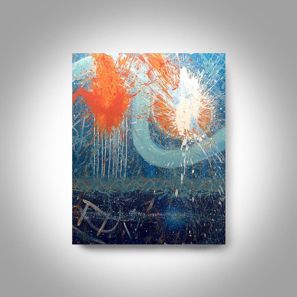 1000x1000 60'' X 48'' Abstract Painting Large Acrylic Painting On Canvas - Large Acrylic Painting