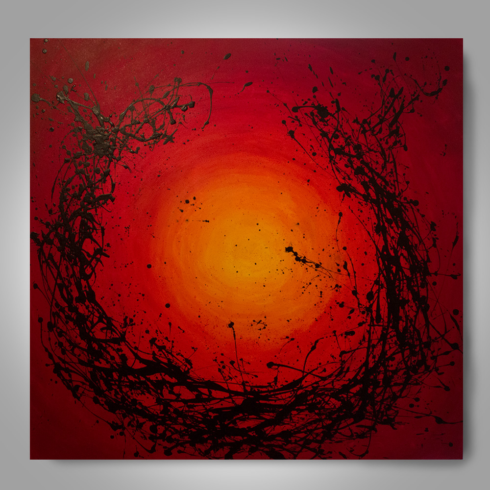 1000x1000 The Tempest - Large Acrylic Painting