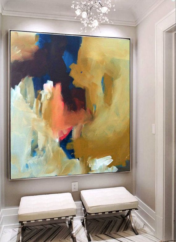 570x786 Hand Painted Large Original Painting, Abstract Art, Acrylic - Large Acrylic Painting