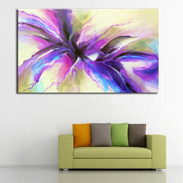 640x640 Hand Painted Modern Abstract Flower Oil Painting Large Floral - Large Floral Painting