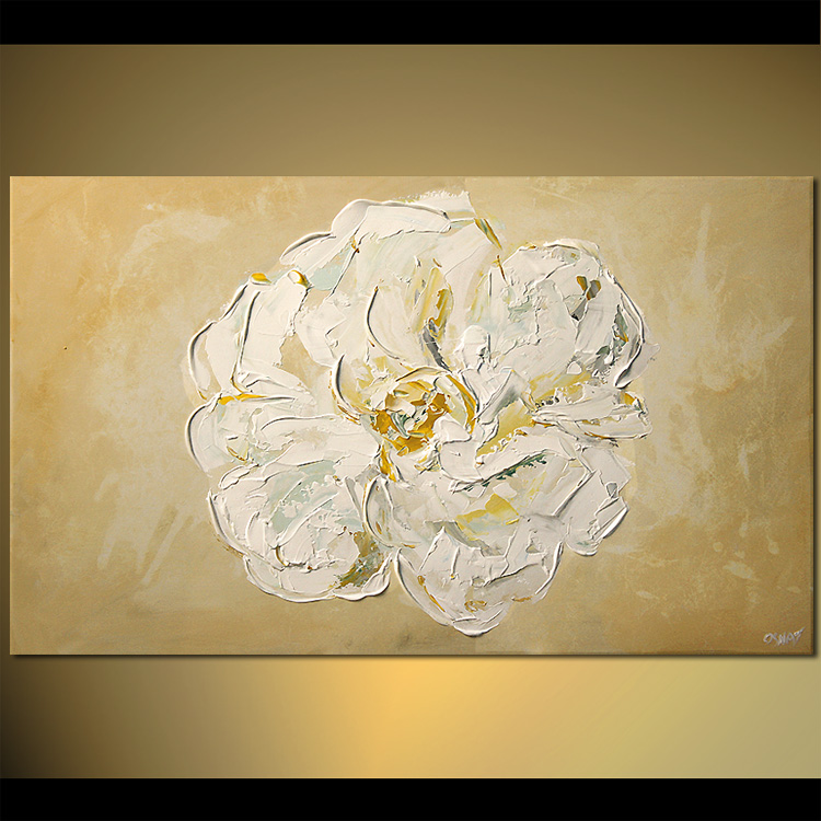 750x750 Painting - Large Flower Painting