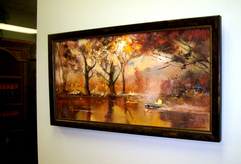 768x524 Wall Art Designs For Business Office Framed Artwork With Regard - Large Framed Painting