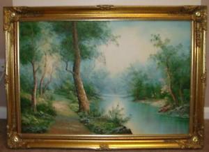 300x218 Framed Paintings Ebay - Large Framed Painting