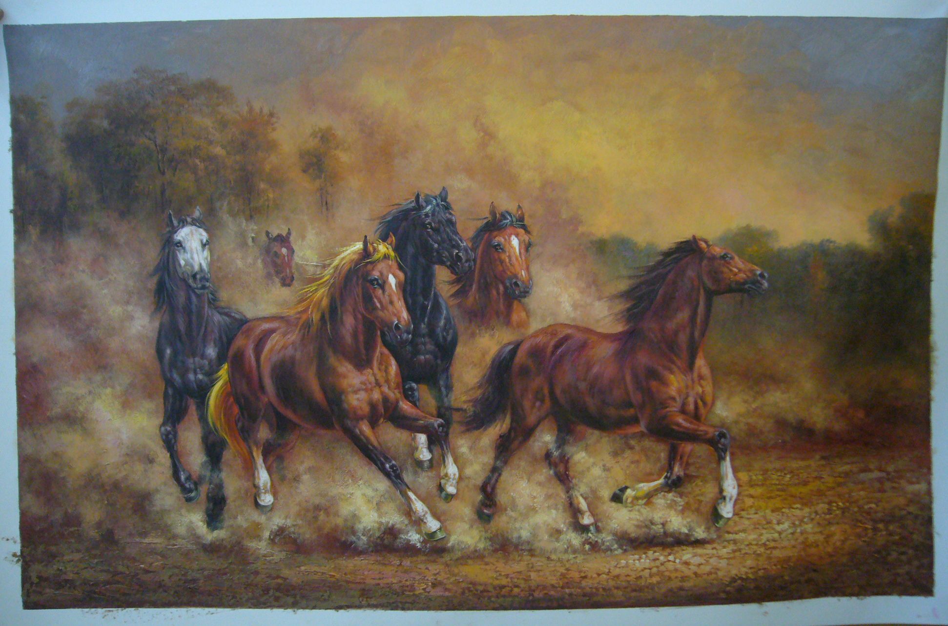 1942x1284 Horse Painting 2,horse Oil Painting,sinoorigin - Large Horse Painting