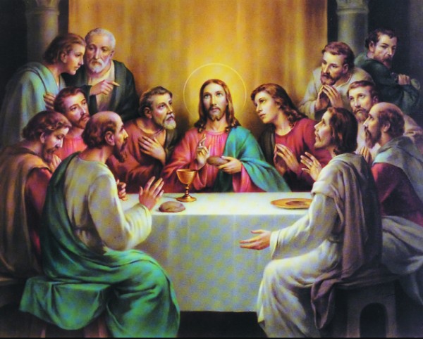600x482 Last Supper Large Poster - Large Last Supper Painting