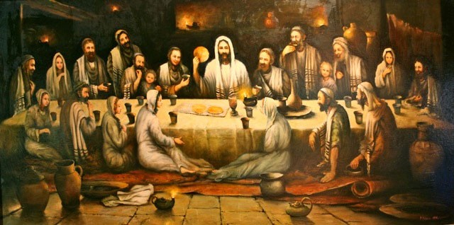 640x318 We Are Church Ireland Prints Amp Cards - Large Last Supper Painting