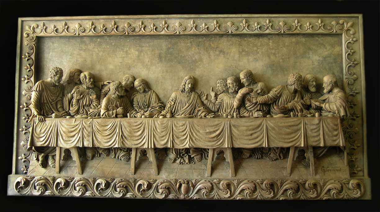 Large Last Supper Painting at Explore collection