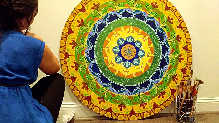 Large Mandala Painting