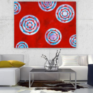 354x354 Mandala - Large Mandala Painting