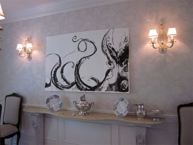 640x480 Painting Big Octopus Painting, Room Ideas And Sketches - Large Octopus Painting