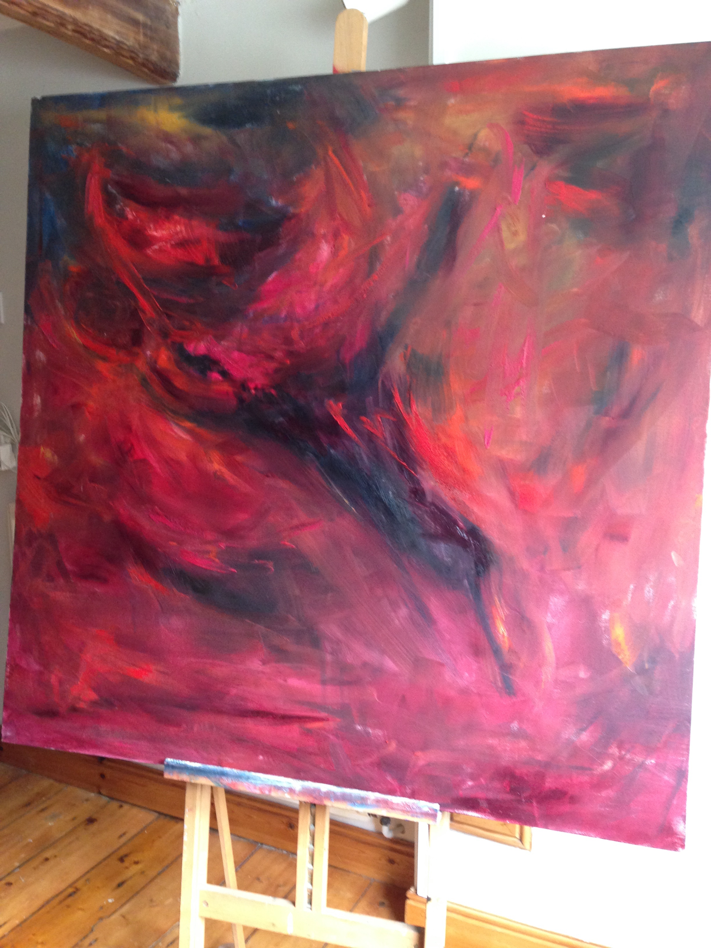 2448x3264 Reborn Feminine Love In An Oil Painting - Large Oil Painting