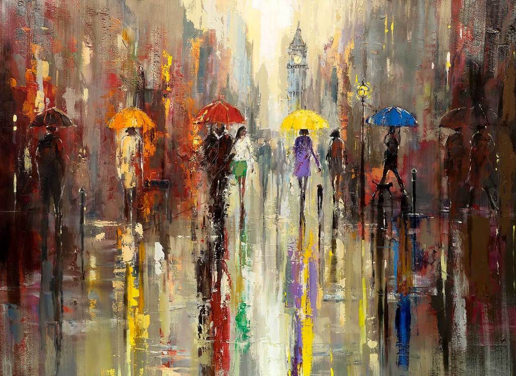 1024x746 Autumn Reflections' (2017) Large Oil Painting - Large Oil Painting