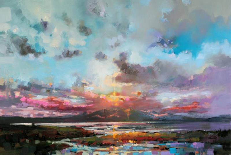 800x536 Arran Sky (Sold Out) Scott Naismith - Large Painting