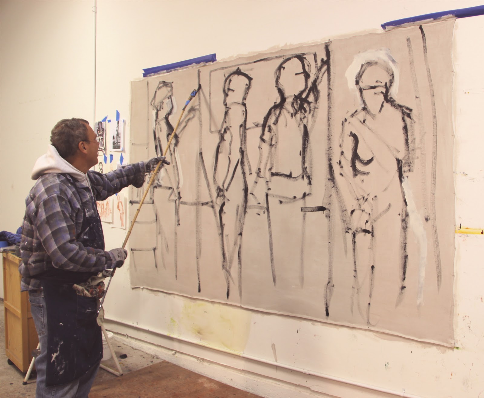 1600x1317 Paint Amp Words Large Scale Drawing - Large Scale Painting