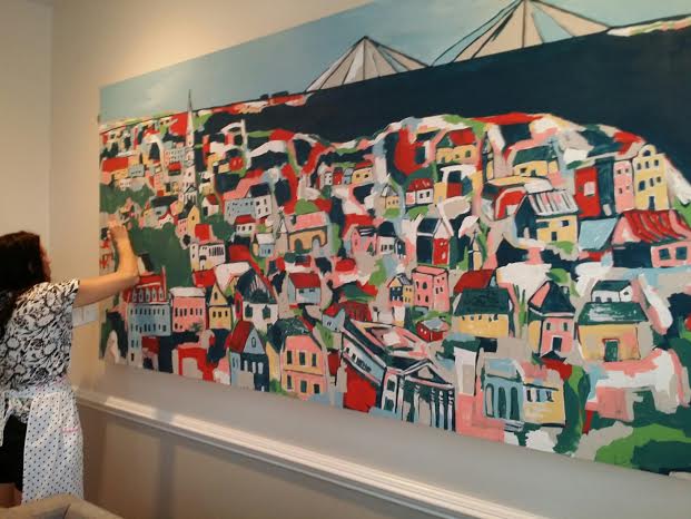 621x466 Thinking Beyond The Canvas - Large Scale Painting