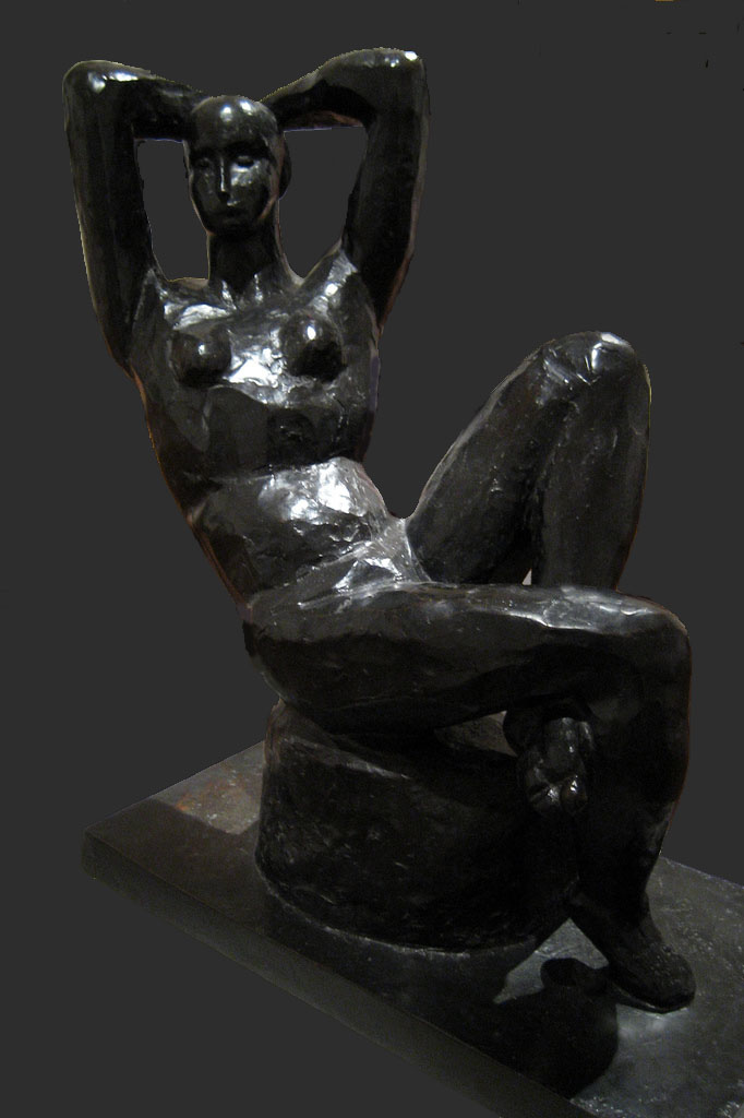 682x1024 Matisse, Henri (1869 1954) - Large Seated Nude Painting