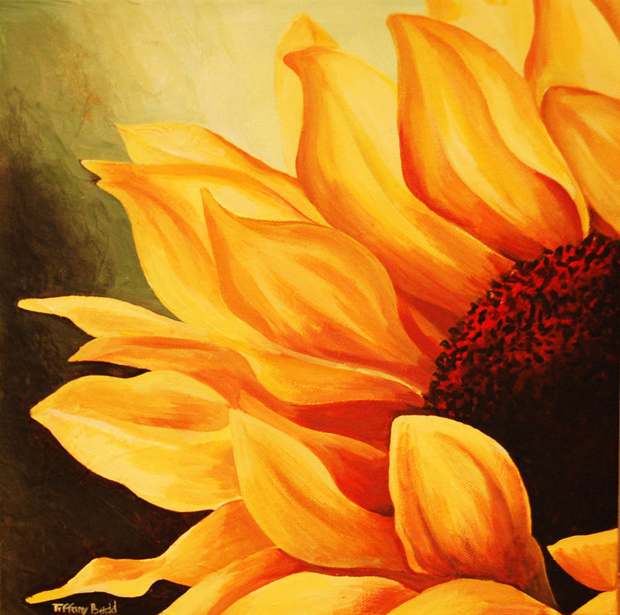 900x893 Photos Large Sunflower Paintings, - Large Sunflower Painting