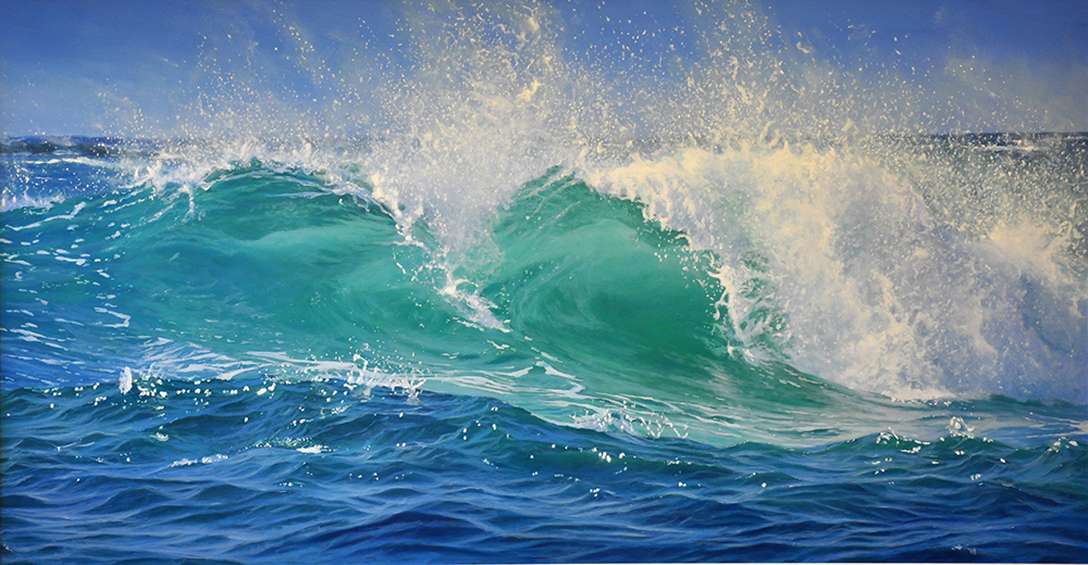 1000x520 Shane Couch Inspired By The Sea Seascape And Historic Marine - Large Wave Painting