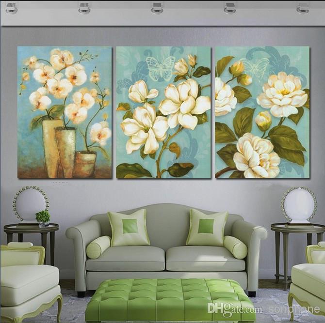 Large White Flower Painting at PaintingValley.com | Explore collection ...