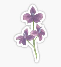 210x230 Larkspur Painting Amp Mixed Media Stickers Redbubble - Larkspur Painting