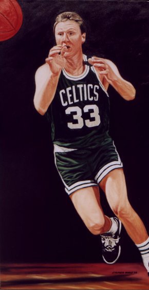 290x565 Larry Bird Photo Gallery - Larry Bird Painting