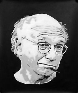 251x300 Curb Your Enthusiasm Larry David Seinfeld Oil Painting 20x16 Not - Larry David Painting