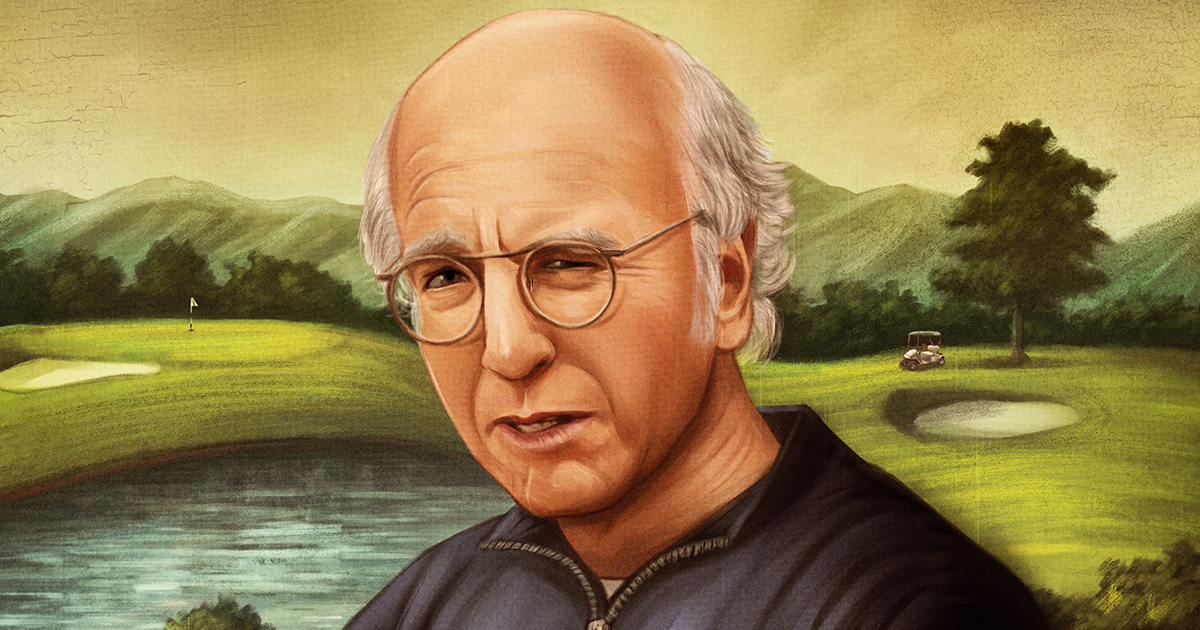 1200x630 Inside The Rock Poster Frame Blog Sam Gilbey Larry David Free - Larry David Painting