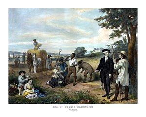 300x242 American Farmer Art Fine Art America - Larue Hell Painting