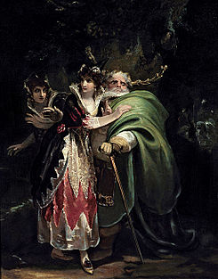 245x313 Las Alegres Comadres De Windsor - Las Comadres Painting