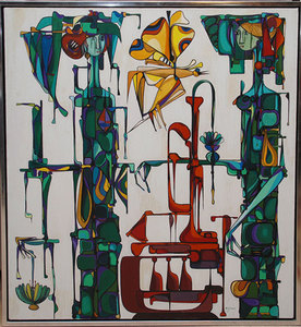 276x300 Mijares - Las Comadres Painting