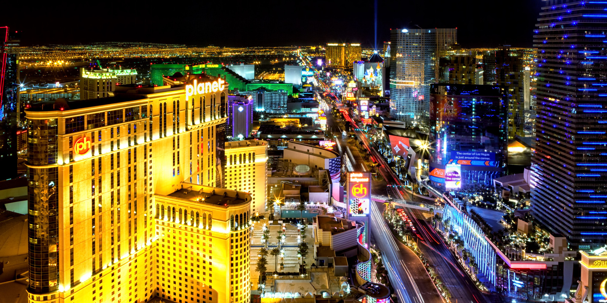 2000x1000 Nevada Poker Room Revenues On A Five Month Hot Streak New York - Las Vegas Strip Painting