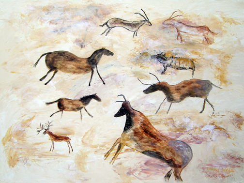 504x378 Lascaux Cave Paintings - Lascaux Painting