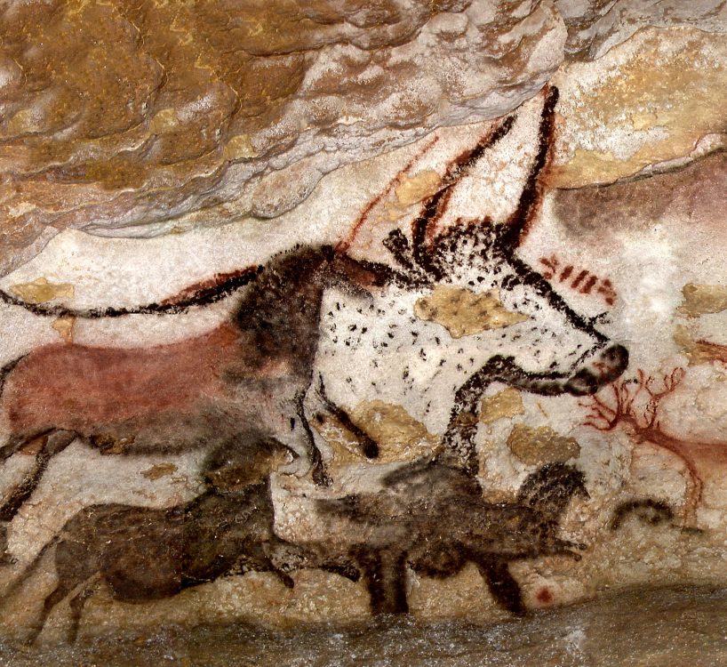 818x750 The Cave Paintings Of Lascaux Rsf - Lascaux Painting