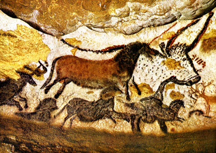 440x311 Cave Paintings Of Lascaux - Lascaux Painting