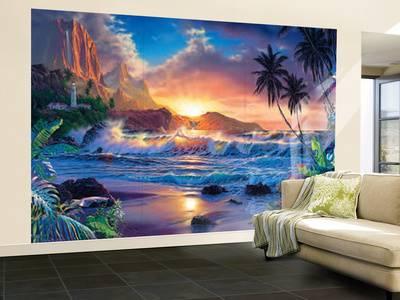 400x300 Christian Riese Lassen Beyond Hana's Gate Wall Mural Wallpaper - Lassen Painting