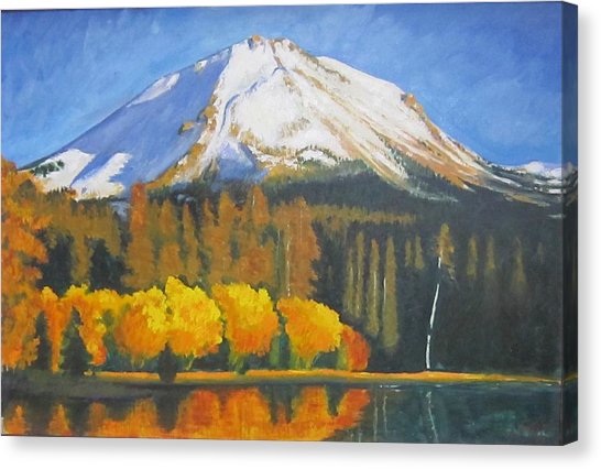 546x426 Mt. Lassen Painting By David Leroy Walker - Lassen Painting