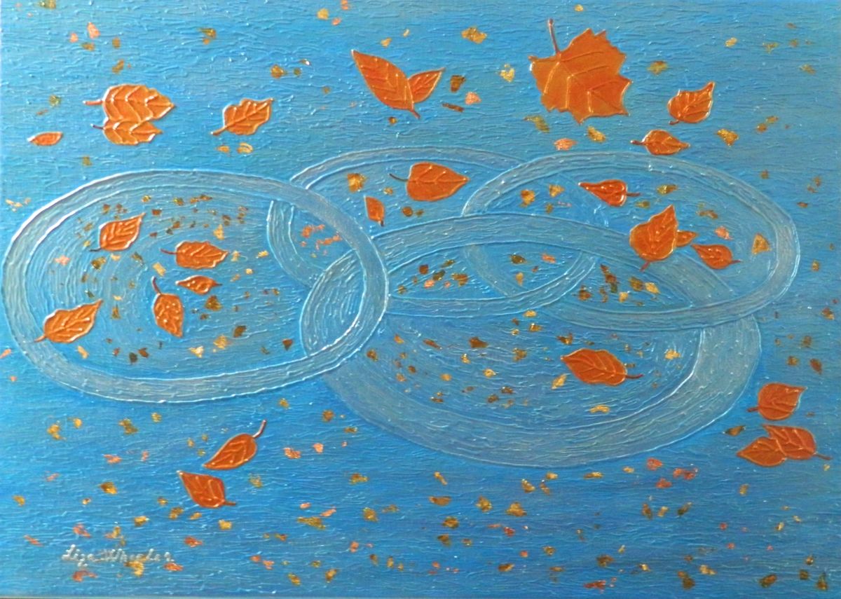 1200x855 Last Kiss Of Fall - Last Kiss Painting