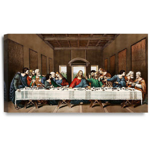 300x300 The Last Supper Canvas Painting Art Classic Giclee Canvas Prints - Last Supper Canvas Painting