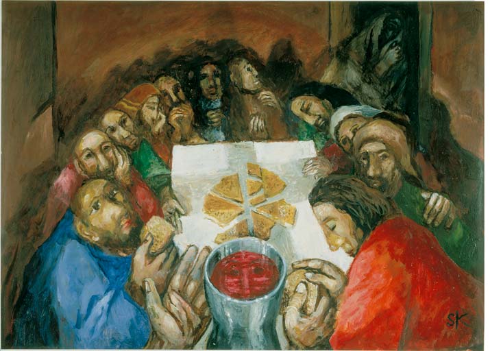 715x512 Last Supper Meditation St Peter's Rc Church - Last Supper Modern Painting