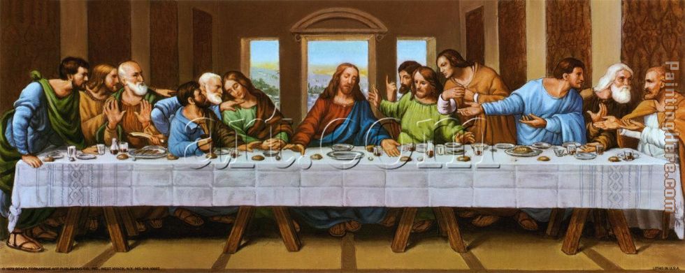 980x391 The Picture Of Last Supper Painting 70% Off - Last Supper Painting