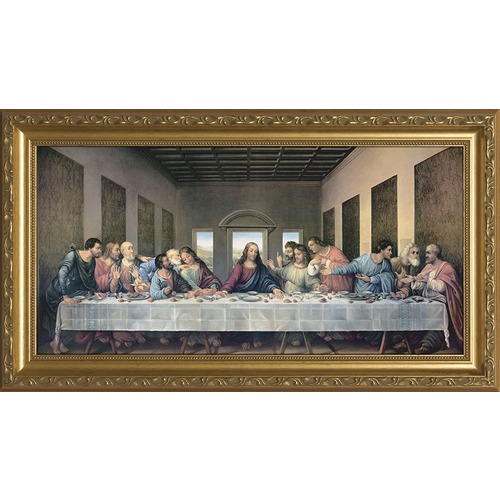 Last Supper Painting Framed at PaintingValley.com | Explore collection ...