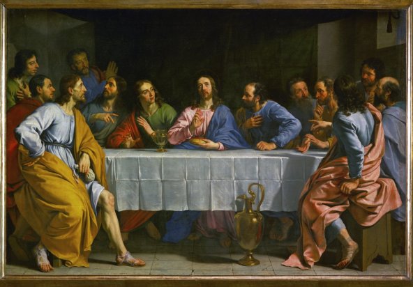 592x412 The Last Supper Famous Paintings - Last Supper Painting Names