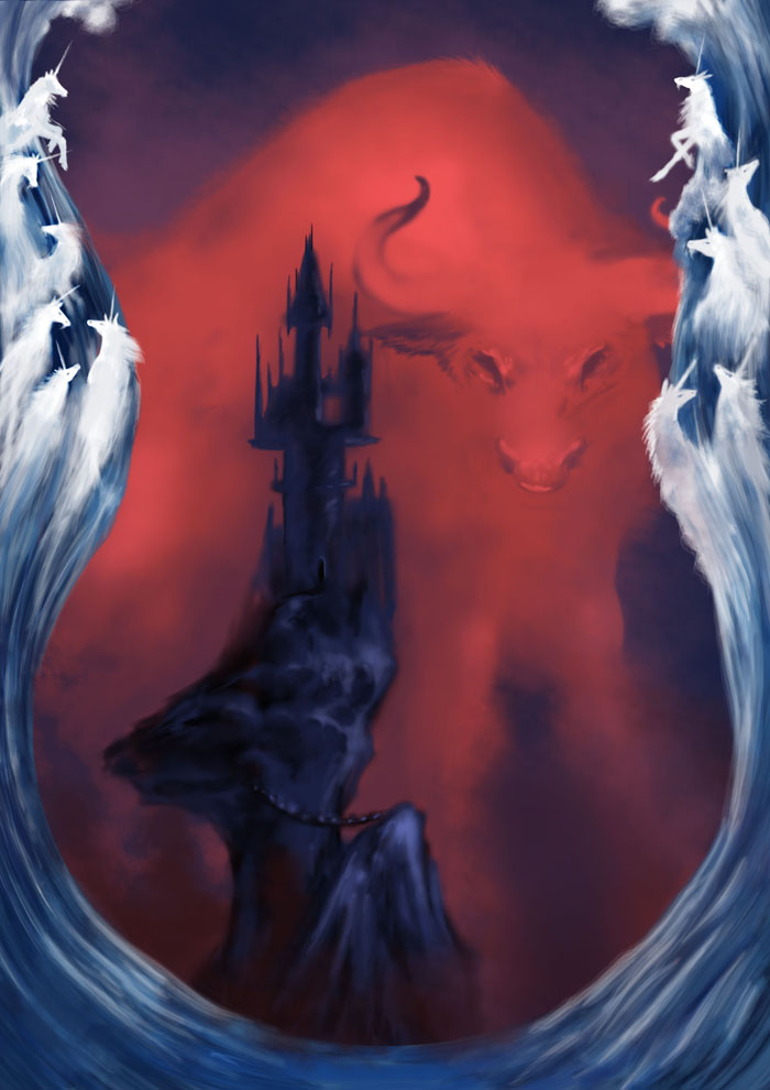 700x990 The Last Unicorn Poster By Coridietsch - Last Unicorn Painting