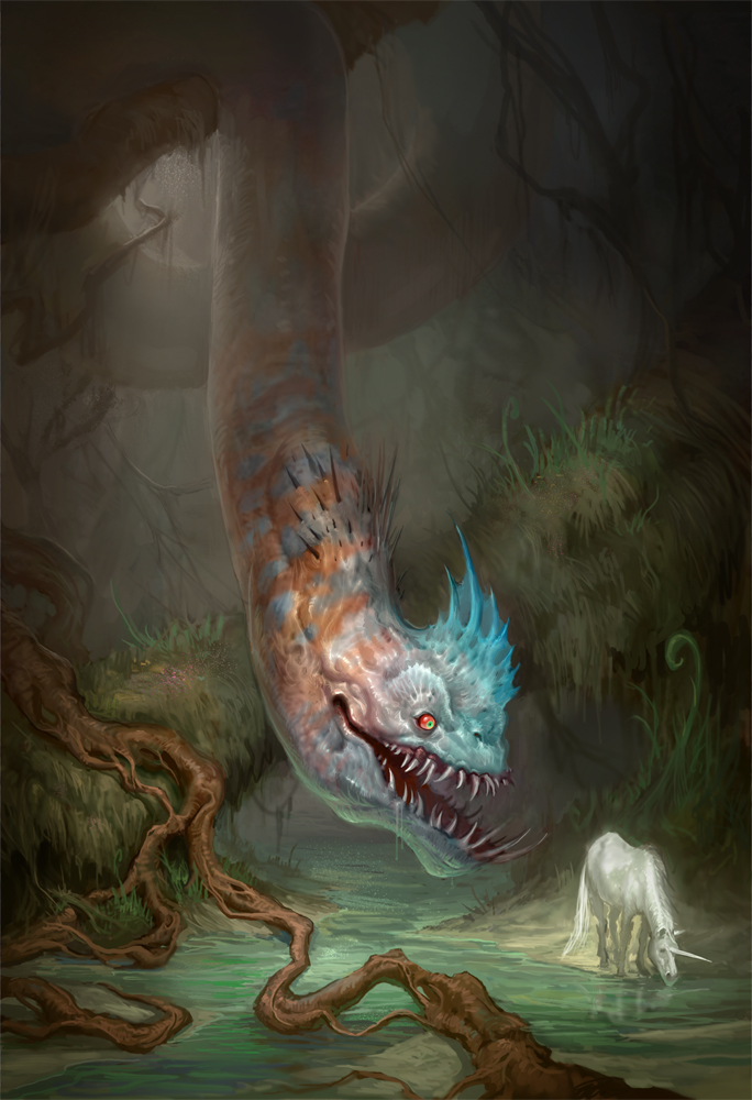 684x1000 The Last Unicorn By Mysticaldonkey1 - Last Unicorn Painting