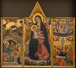 314x280 Gothic Alterpiece - Late Gothic Painting