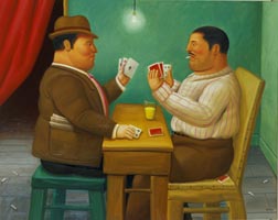 252x200 Fernando Botero's Paintings - Latin American Painting